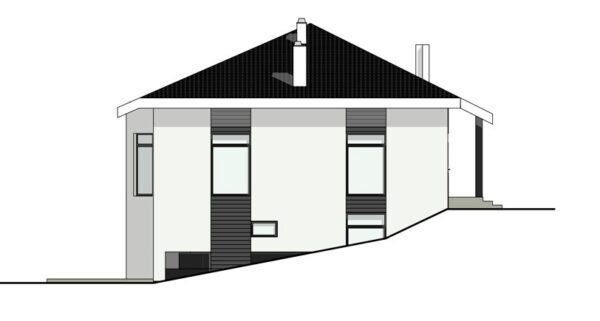 Проект одноэтажного дома Н8 - фото 6