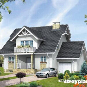 Проект дома с мансардой МД295 - фото 1