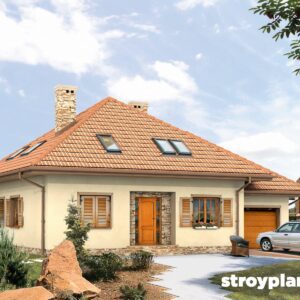 Проект дома с мансардой МД305 - фото 1