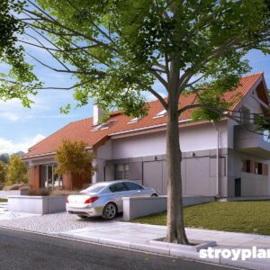 Проект дома с мансардой МД323 - фото 1