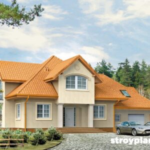 Проект дома с мансардой МД348 - фото 1